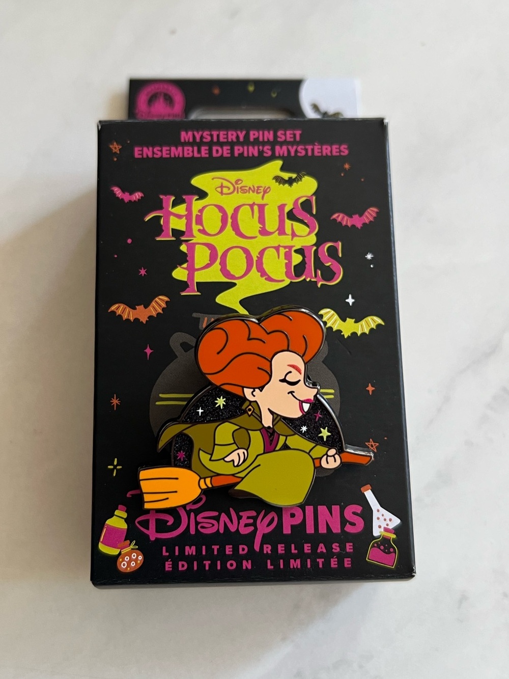 2026 Disney Hocus Pocus Limited Release Mystery Pin - Winifred Sanderson